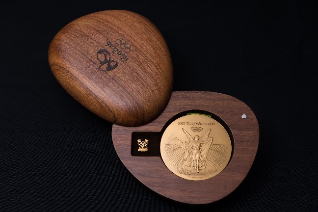 A medalha dos Jogos Olímpicos do Rio (Foto: Reprodução)
