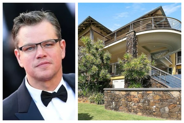 O ator Matt Damon investiu 88 milhões de reais na compra de uma mansão na Austrália (Foto: Getty Images/Divulgação)