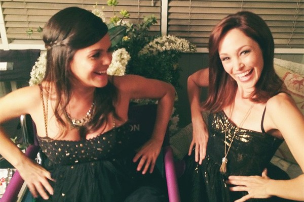 A dupla de atrizes se reuniu há pouco, quando Autumn fez uma participação em 'Hart of Dixie', atração estrelada por Rachel. (Foto: Reprodução/Instagram)