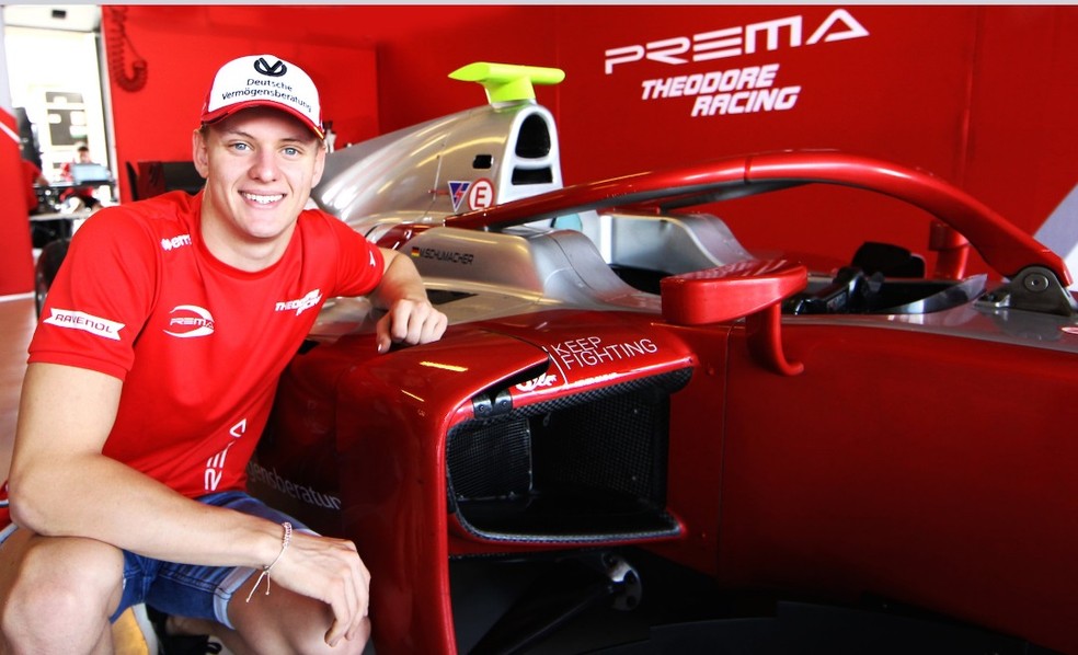 Mick Schumacher já testou carro da Fórmula 2 — Foto: Divulgação