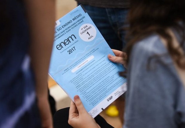 Pesquisa realizada em junho apontava que, dos jovens que pretendiam fazer o Enem, quase a metade havia pensado em desistir da prova (Foto: MARIANA LEAL/MEC)