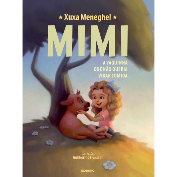 Xuxa, capa do livro Mimi (Foto: divulgação)