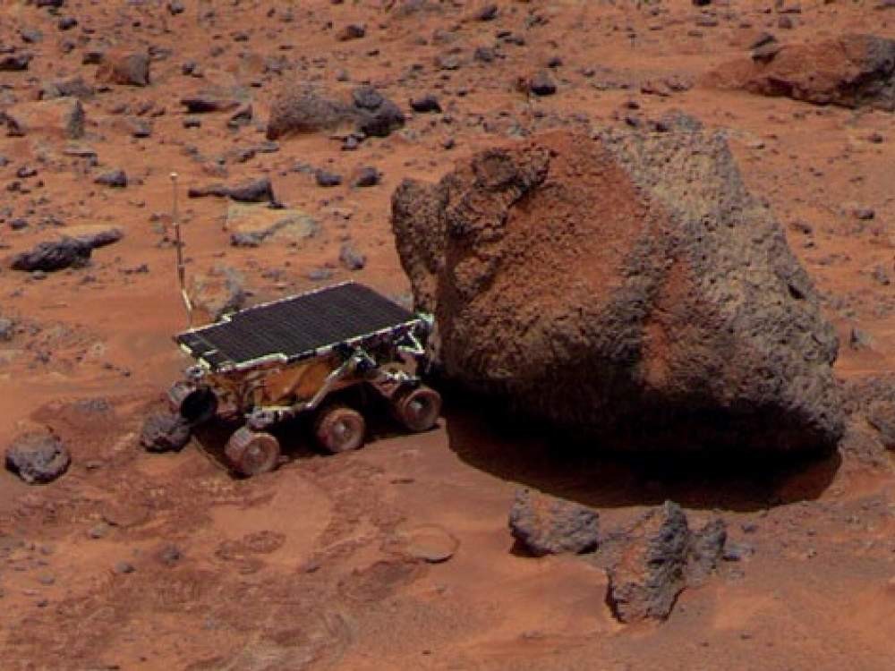 A missão Sojourner, que realizou pesquisas em Marte (Foto: Divulgação/NASA )