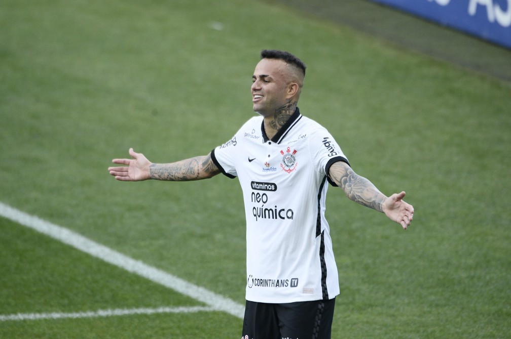 Luan marcou, mas teve gol anulado contra a Inter de Limeira — Foto: Marcos Ribolli