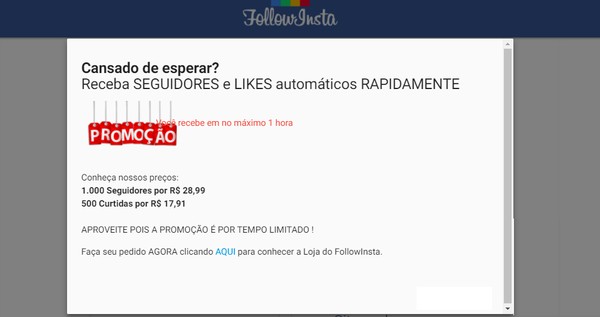 Como Funciona O Gerenciagram Site Que Promete Seguidores No Instagram Redes Sociais Techtudo Porém, o gerenciagram não possui banco … 3. promete seguidores no instagram