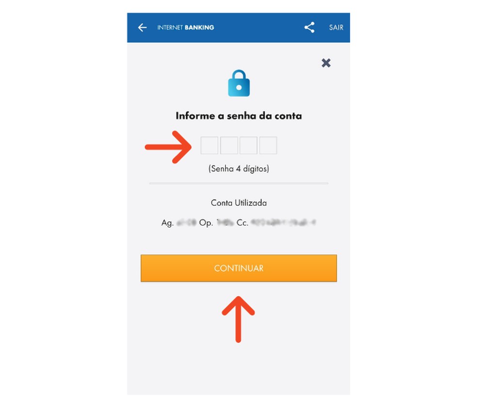 Cadastrando a chave Pix com o CPF no app da Caixa &mdash; Foto: Reprodu&ccedil;&atilde;o/L&iacute;via D&acirc;maso