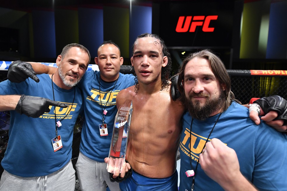 Bryan Battle campeão peso-médio TUF 29 — Foto: Getty Images