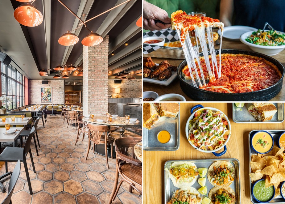 O salão do Formento's, a 'deep dish' pizza do Lou Malnati's e pratos mexicanos do Lonesome Rose, bons restaurantes para conhecer em Chicago (EUA)