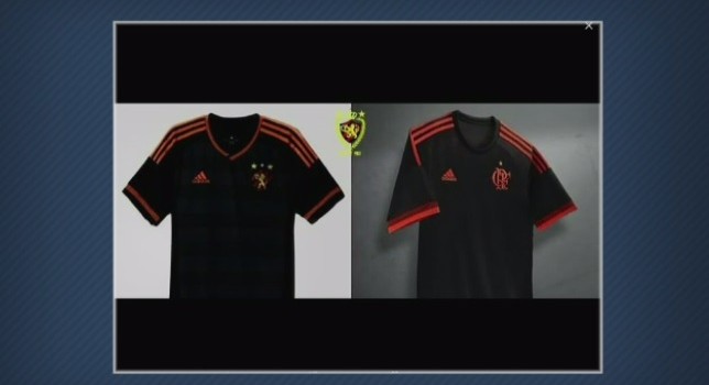 Torcida do Sport acusa Flamengo de plágio em terceira camisa rubro-negra