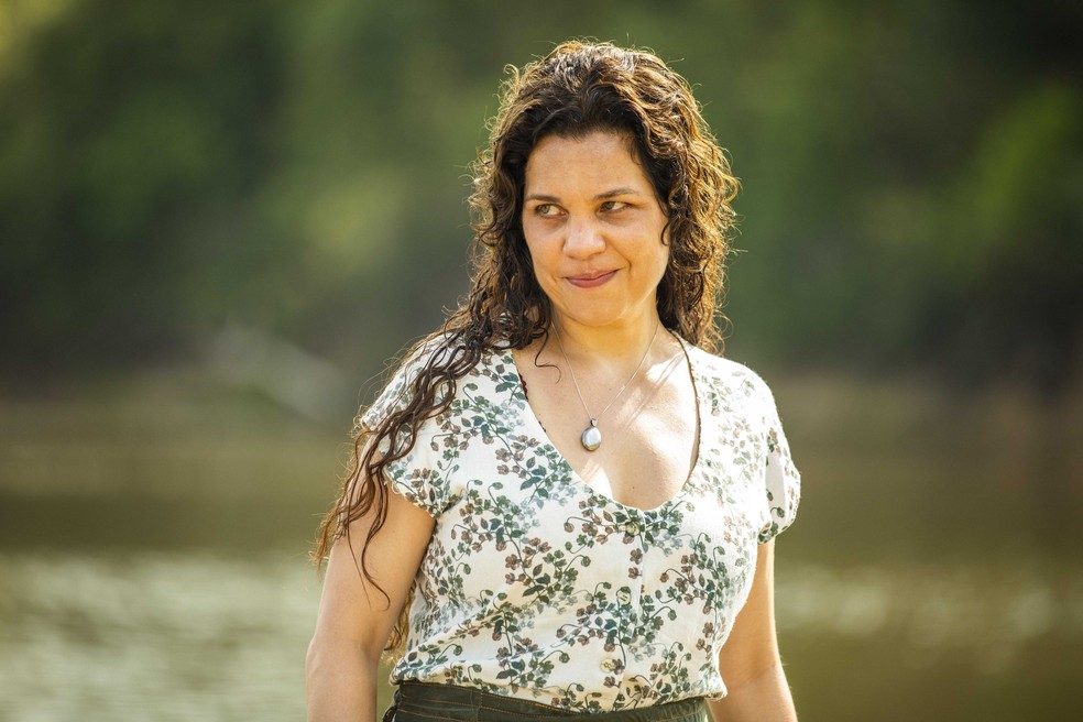 Isabel Teixeira é Maria Bruaca em "Pantanal" — Foto: Globo/João Miguel Júnior