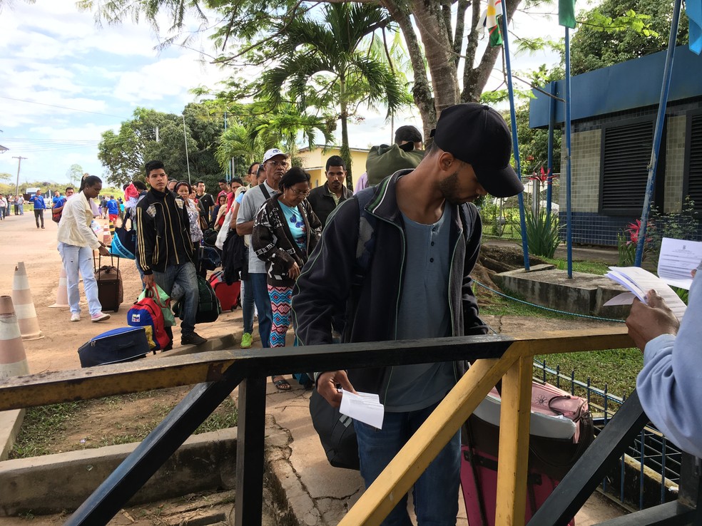 Até junho de 2017 mais de 6,4 mil venezuelanos fizeram pedido de refúgio em Roraima (Foto: Emily Costa/G1 RR)