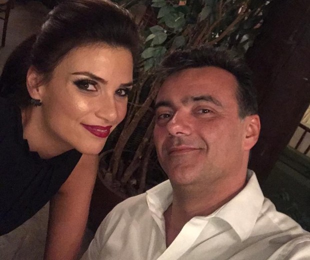 Sabina Simonato e o marido, Evandro (Foto: Reprodução/Instagram)
