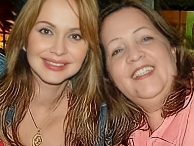 Gaby Spanic com a mãe (Foto: Reprodução/Instagram)