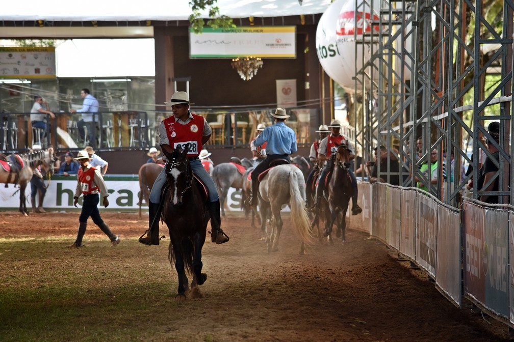 Campeonato de marcha acontece até o próximo sábado em Caxambu — Foto: Lucas Soares / G1