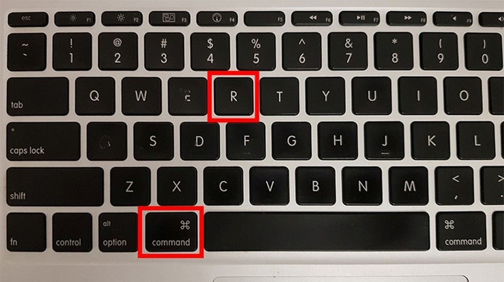 Use o atalho Command+R para acessar a recuperação do Mac — Foto: Reprodução/Paulo Alves