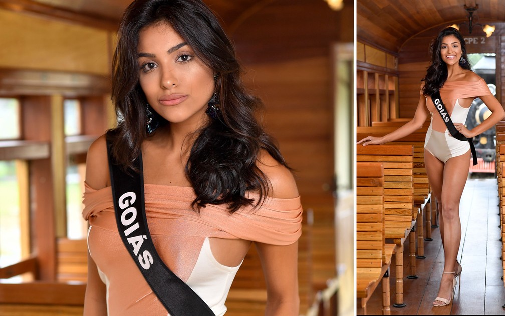 Isadora Dantas, 22 anos, modelo, é a Miss Goiás — Foto: Rodrigo Trevisan/Divulgação/Miss Brasil