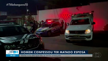 Homem confessa homicídio da companheira