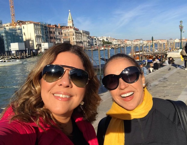 Daniela Mercury e Malu dividem fotos de férias na Europa (Foto: Reprodução)
