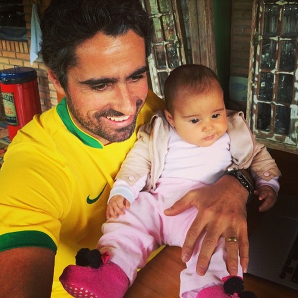 Bruna e o pai, Marcus Rocha (Foto: Reprodução/Instagram)