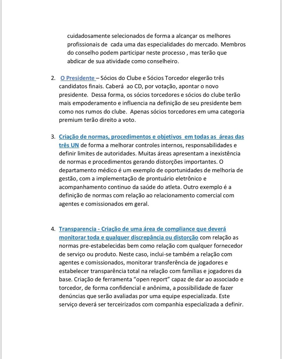 Conselheiros do São Paulo entregam documento a Leco  — Foto: Reprodução