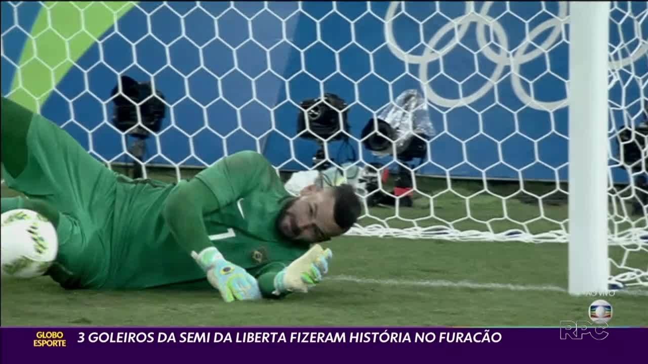 Três goleiros de semifinais da Libertadores fizeram história no Athletico