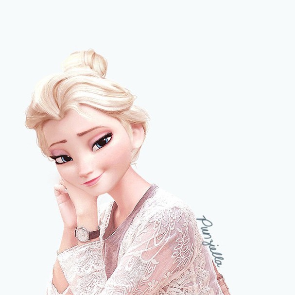 Elsa, de 'Frozen: Uma Aventura Congelante' (Foto: Reprodução Tumblr)