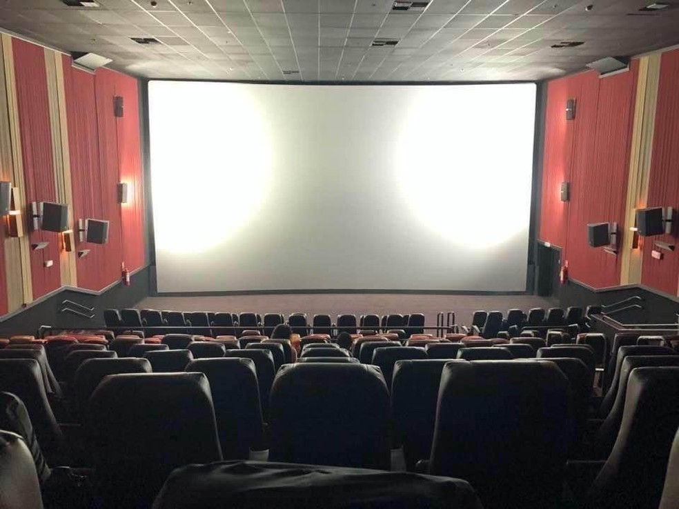 Salas de cinema podem reabrir a partir deste spabado (3) — Foto: Carlos Brito/G1 Rio