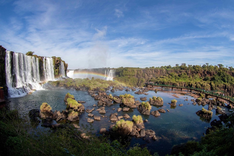 Fotos mostram Cataratas do Iguaçu após segunda maior vazão de água ...
