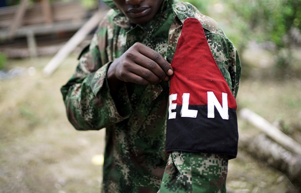 Resultado de imagem para Rebelde do Exército de Libertação Nacional (ELN)