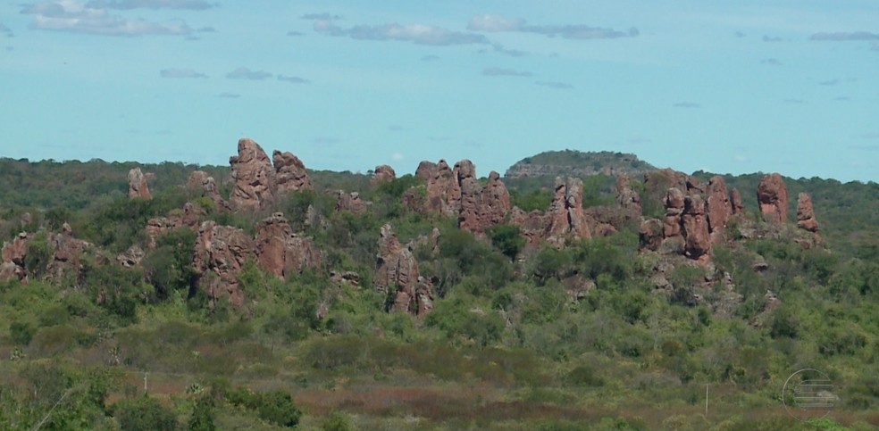 Picos dos André em Castelo do Piauí — Foto: Reproducão