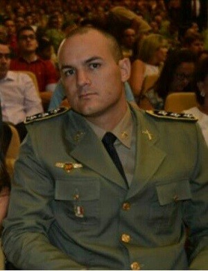 Capitão Rodrigo Rodrigues morreu ao chegar no HGE (Foto: Arquivo / Segurança Pública)