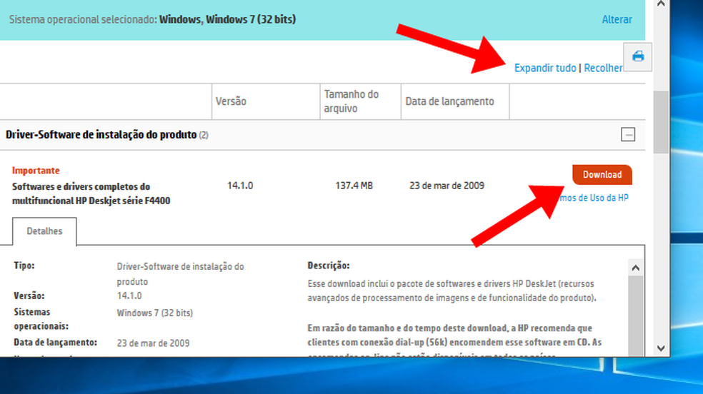 Como baixar e instalar o driver da impressora HP Deskjet F4480