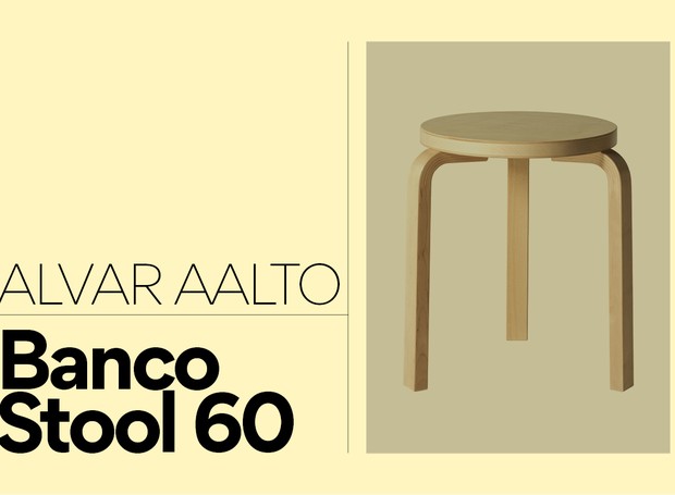Banco Stool 60 (Foto: Artek / Divulgação)