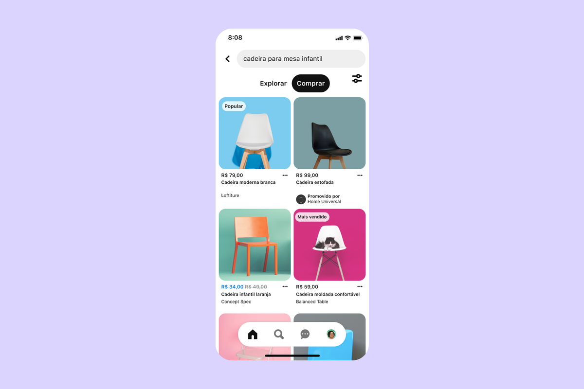 Pinterest ganha aba de compras e outros recursos de shopping | Redes sociais – [Blog GigaOutlet]