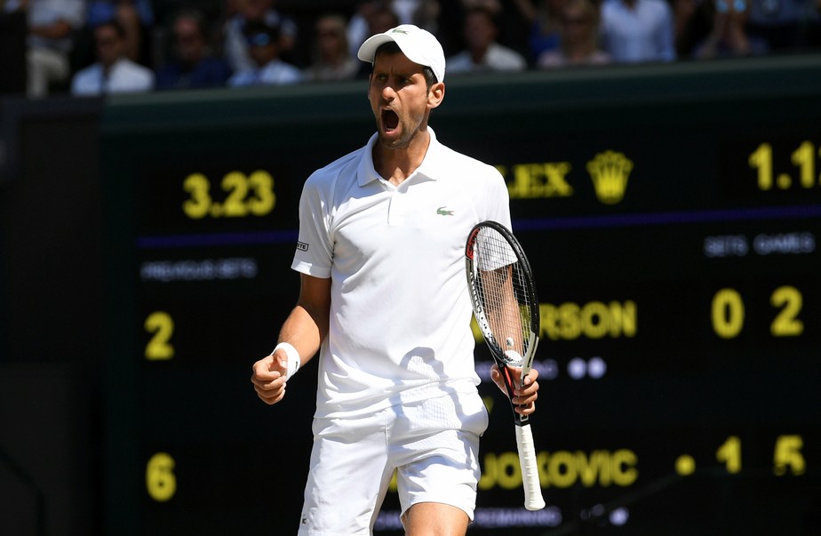Ele voltou! Djokovic vence Anderson e conquista o tetra em Wimbledon