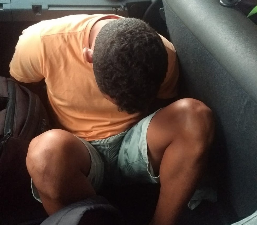Suspeito foi preso na manhã desta quarta (31) em Poço Branco — Foto: Polícia Civil do RN/Divulgação