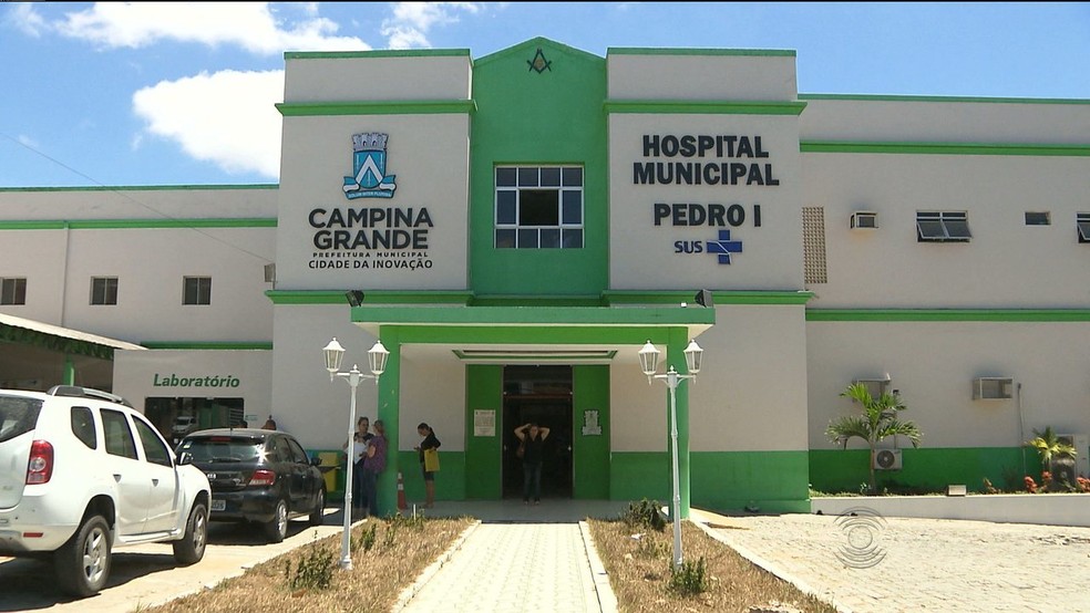 Hospital Municipal Pedro I, em Campina Grande — Foto: Reprodução/TV Paraíba