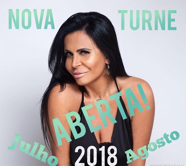 Gretchen anuncia turnê (Foto: Reprodução/Instagram)