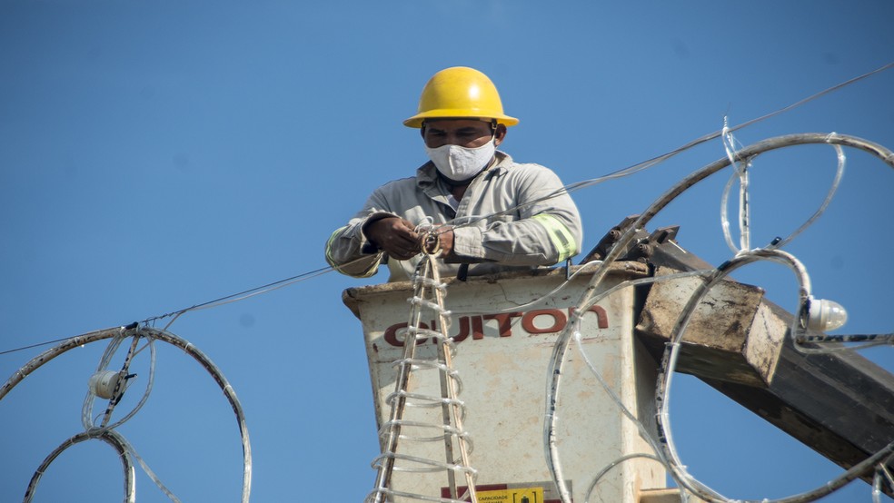 Túnel de Led será montado na avenida Teotônio Segurado — Foto: Divulgação/Prefeitura de Palmas