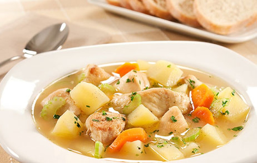 Sopa De Legumes Com Frango