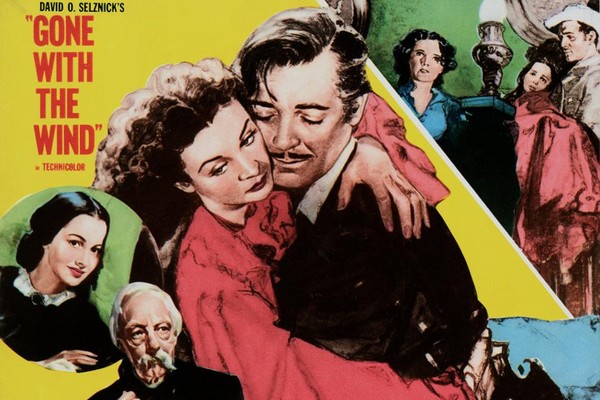 Cartaz do filme E O Vento Levou, de 1939 (Foto: Divulgação )