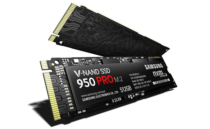 950 Pro é o primeiro SSD M.2 da Samsung a utilizar V-Nand (Foto: Divulgação/Samsung) (Foto: 950 Pro é o primeiro SSD M.2 da Samsung a utilizar V-Nand (Foto: Divulgação/Samsung))