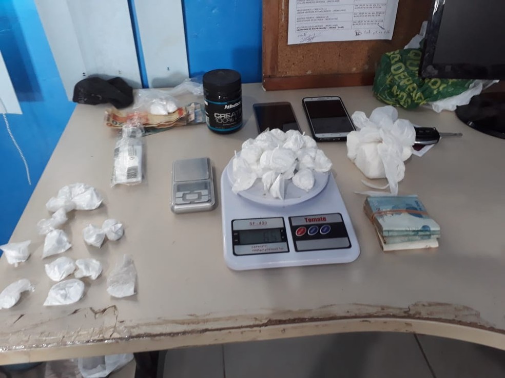 Drogas foram apreendidas durante Operação Anjos sem Lei em Rondônia. — Foto: Divulgação/Polícia Civil