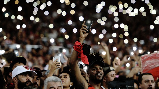 Torcida do Flamengo bateu recorde no Maracanã