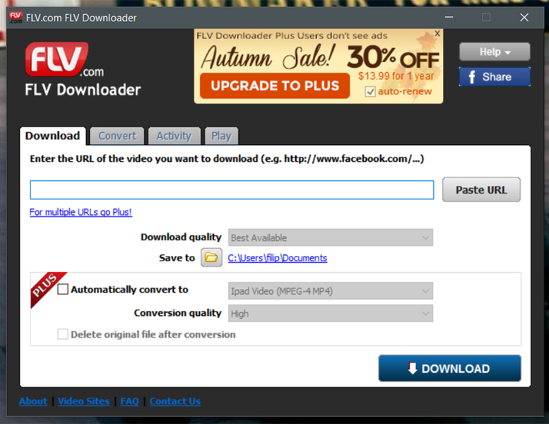 FLV Downloader Download TechTudo