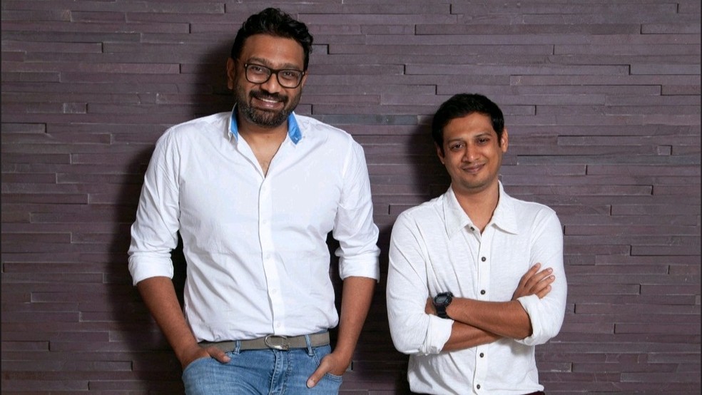 Aprameya Radhakrishna e Mayank Bidawatka, cofundadores da rede social Koo — Foto: Reprodução