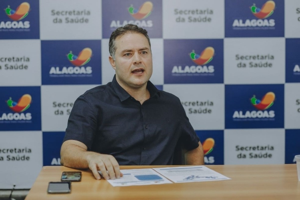 Governador de Alagoas, Renan Filho, prorroga decreto de emergência para conter o coronavírus — Foto: Márcio Ferreira/ Arquivo Pessoal 