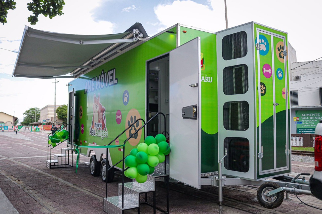 Unidade móvel da AME Animal é inaugurada nesta segunda-feira (21), em Caruaru