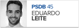 Eduardo Leite, PSDB, candidato de Pelotas (Foto: Arte G1)