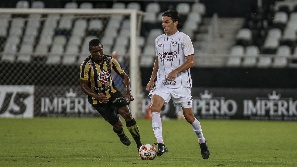 Matheus Ferraz, zagueiro do Fluminense � Foto: Lucas Mer�on / FFC